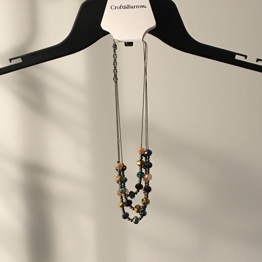 Nwt Croft Barrow Bead Necklace New With Tag 15$